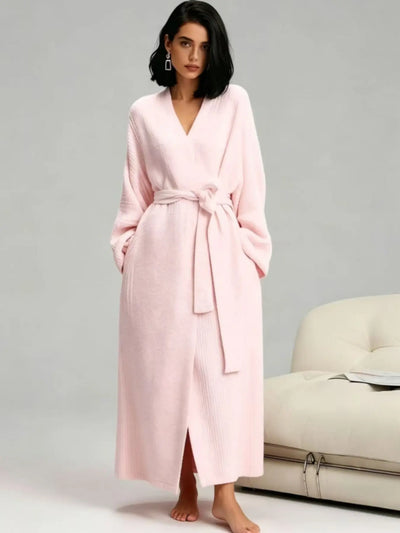 Roman Avell Plush Double-Sided Fleece Robe