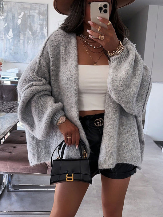 Roman Avell Oversized Cardigan Sweater