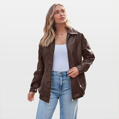 Roman Avell Leather Jacket