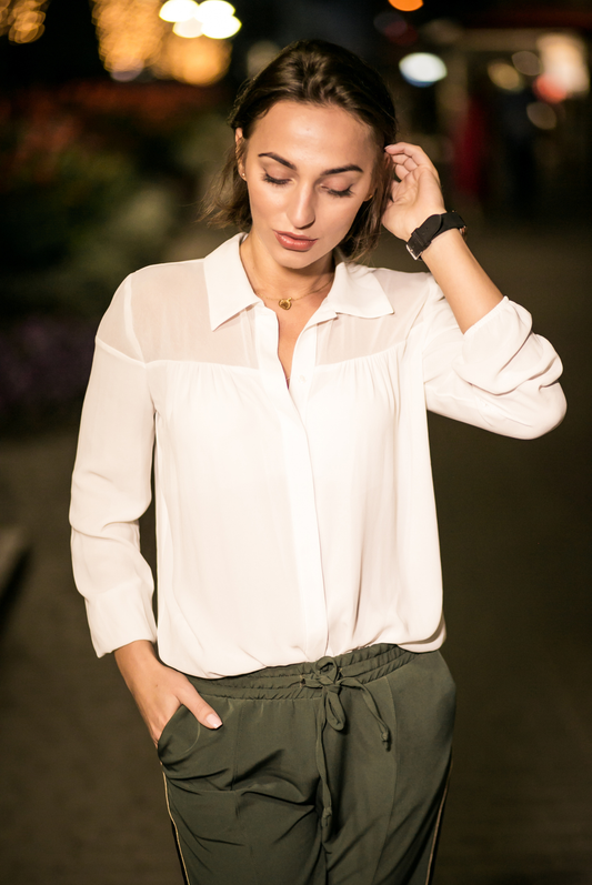 Modern Relaxed Fit Blouse