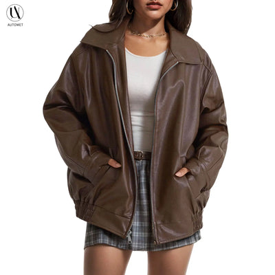 Roman Avell Leather Jacket