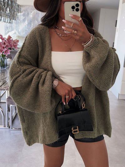 Roman Avell Oversized Cardigan Sweater